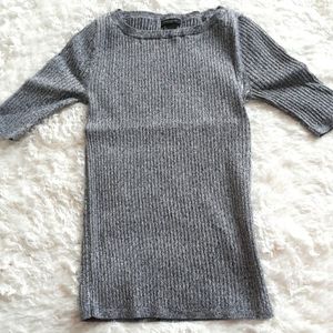 Ann Taylor blue marbled sweater